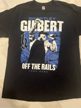 Off The Rails Tour 2024 Black Graphic Tee